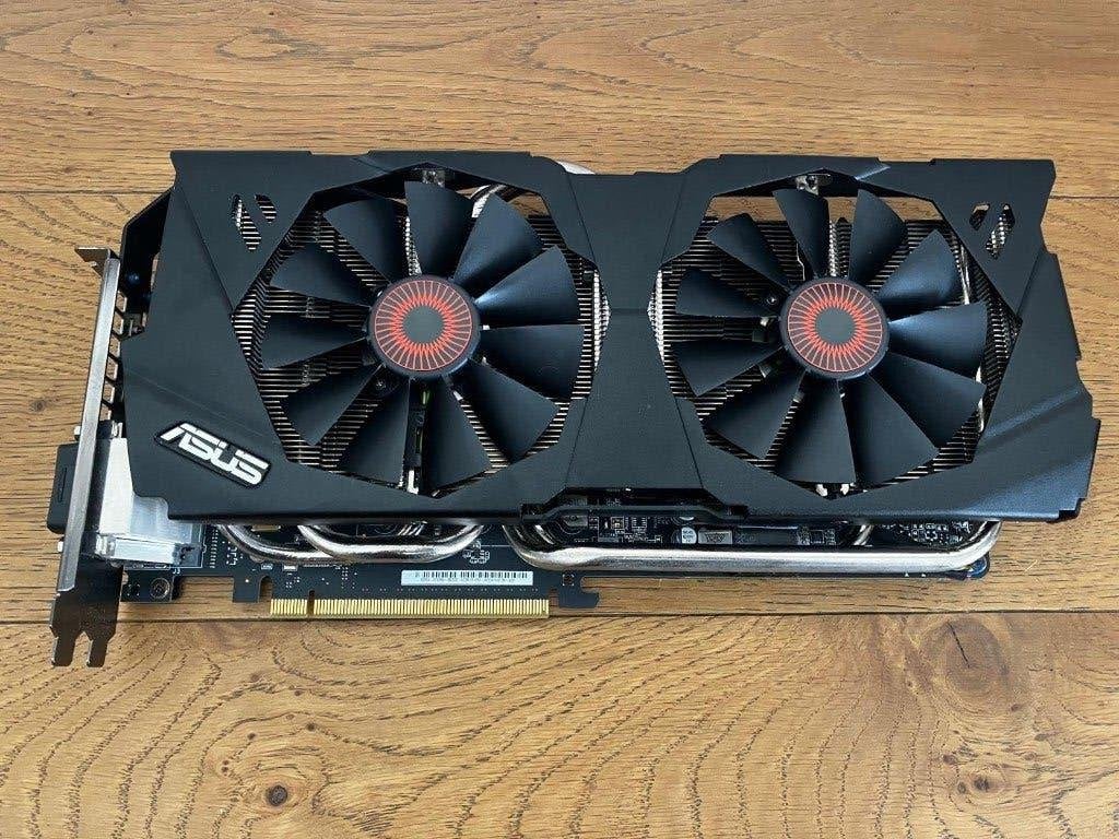Asus Strix GTX 980 (4GB DDR5), Computers en Software, PCI-Express 3, Gebruikt, HDMI, Ophalen of Verzenden