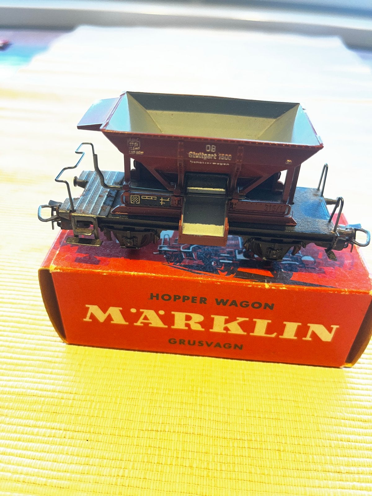 Märklin 4610 Schottelwagen - Hopper Wagon DB Stuttgart, Ophalen of Verzenden, Zo goed als nieuw, Trein, Schaalmodel