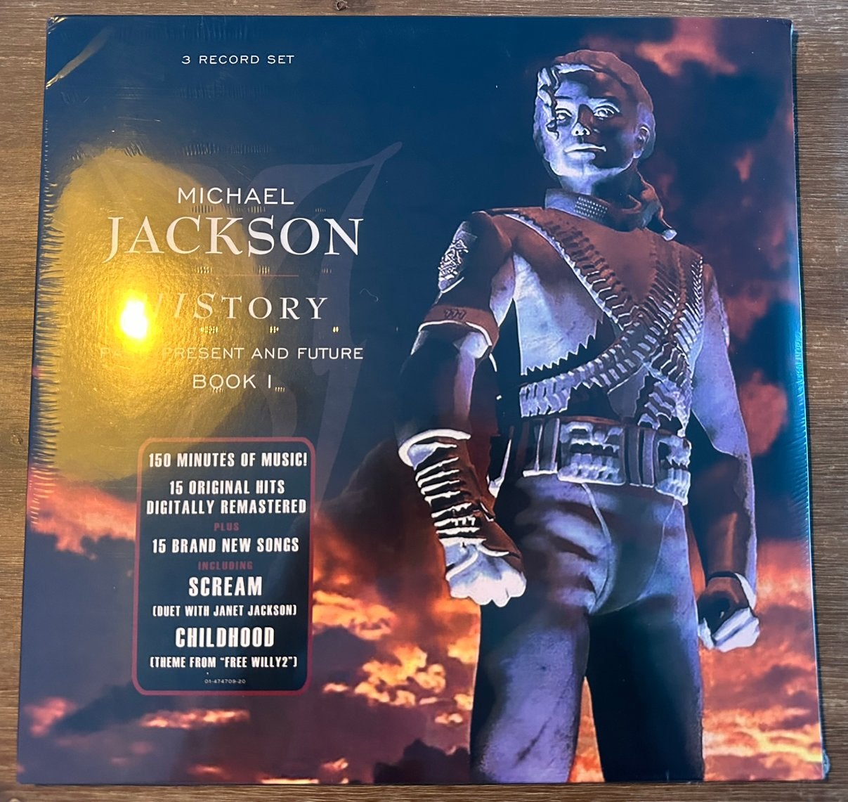 ✅ Michael Jackson - HIStory, Past, Present Ltd Purple Vinyl, Boxset, Inclusief binnenhoes, 12 inch, Nieuw in verpakking