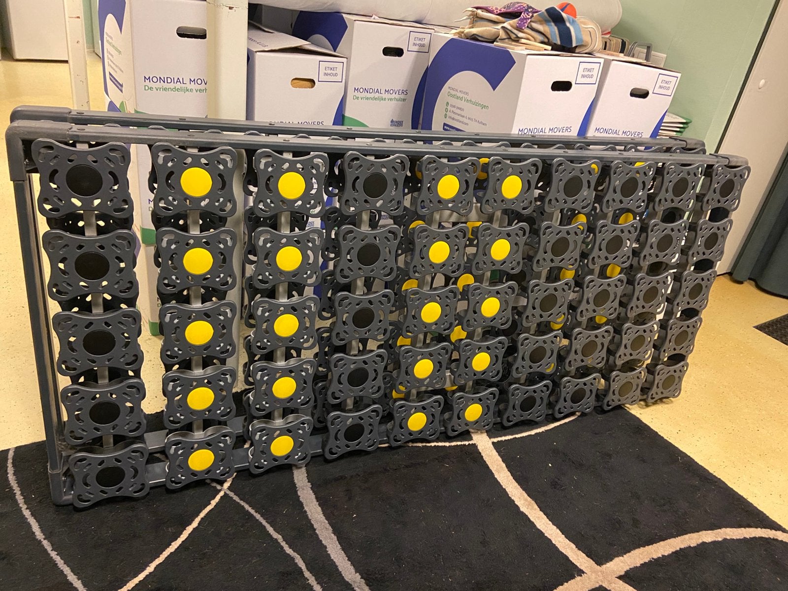 2 Schotelbodems , bedbodem, lattenbodem 90x210, discflex, Huis en Inrichting, Ophalen, 90 cm, Eenpersoons, 210 cm