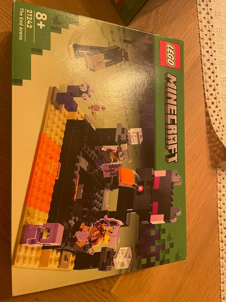 Lego Minecraft The End Arena, Ophalen of Verzenden, Zo goed als nieuw