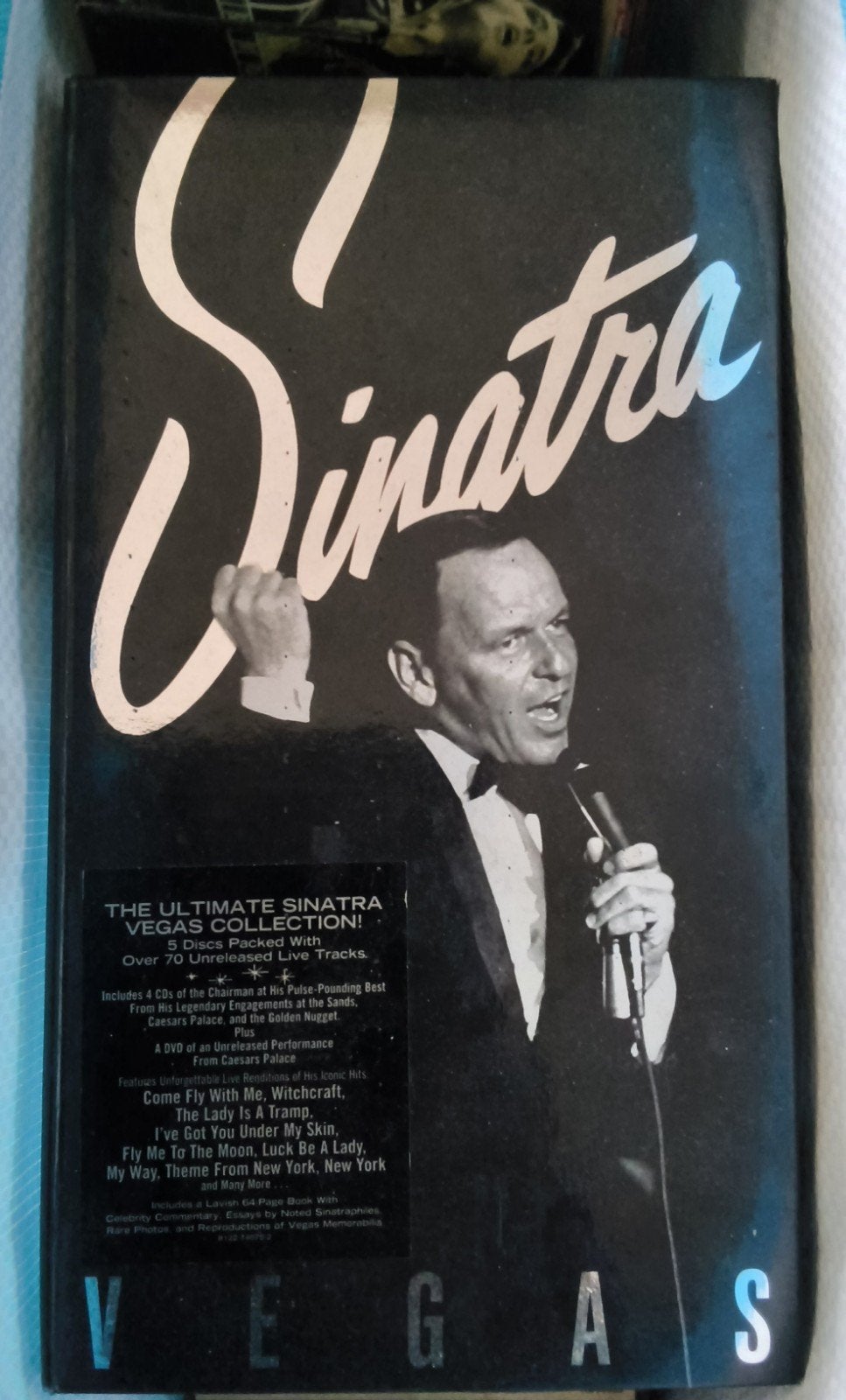 Grote collectie Frank Sinatra en Elvis >100 CD's /boxen, Ophalen, Gebruikt, Pop, Inclusief boekje