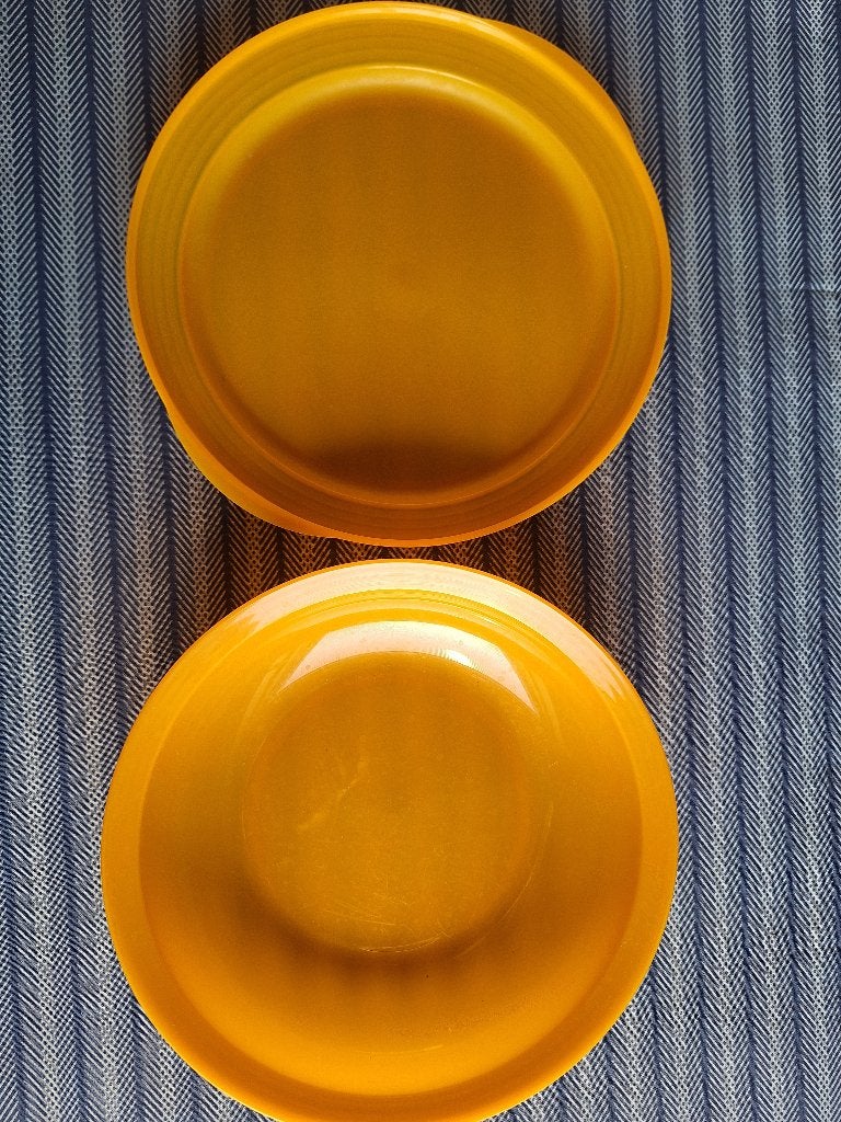 Tupperware schotels en schalen, Verzenden, Gebruikt, Oranje, Schaal