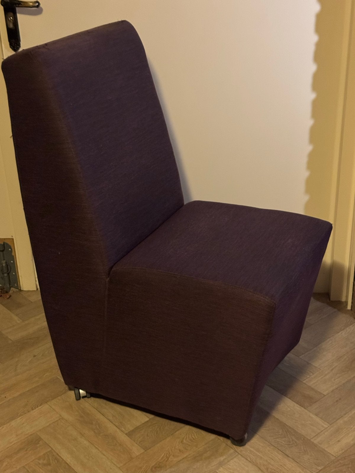 Zes stoffen eetkamerstoelen, Ophalen, Gebruikt, Overige kleuren, Vijf, Zes of meer stoelen