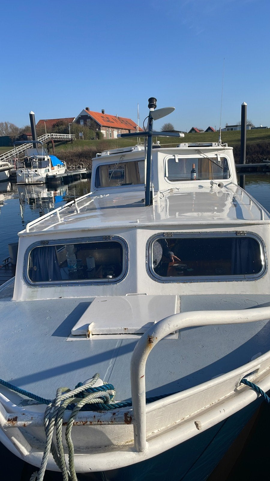 stalen boot kajuit boot, Ophalen