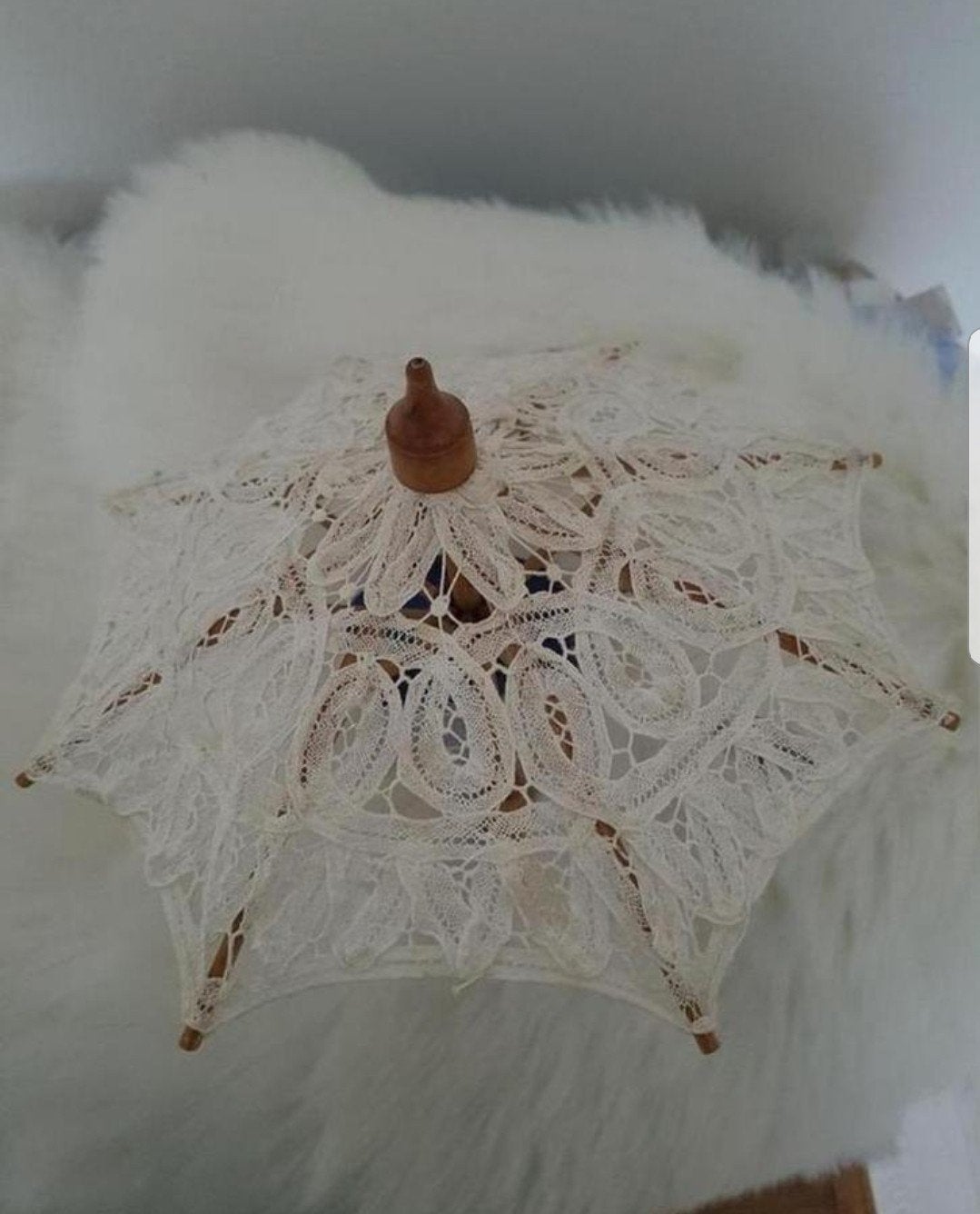 parasolletje parapluutje jr '80 /'90 15 cm breed retro broca, Sieraden, Tassen en Uiterlijk, Paraplu's, Ophalen of Verzenden, Zo goed als nieuw