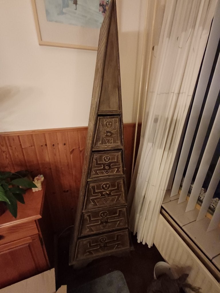 antieke kast, Ophalen