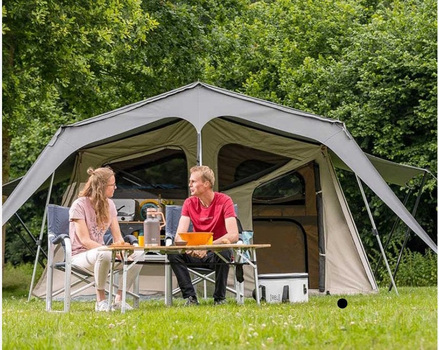 Campooz Fat Freddy 2025, Caravans en Kamperen, Ophalen, Campooz, Tot en met 2, Beige