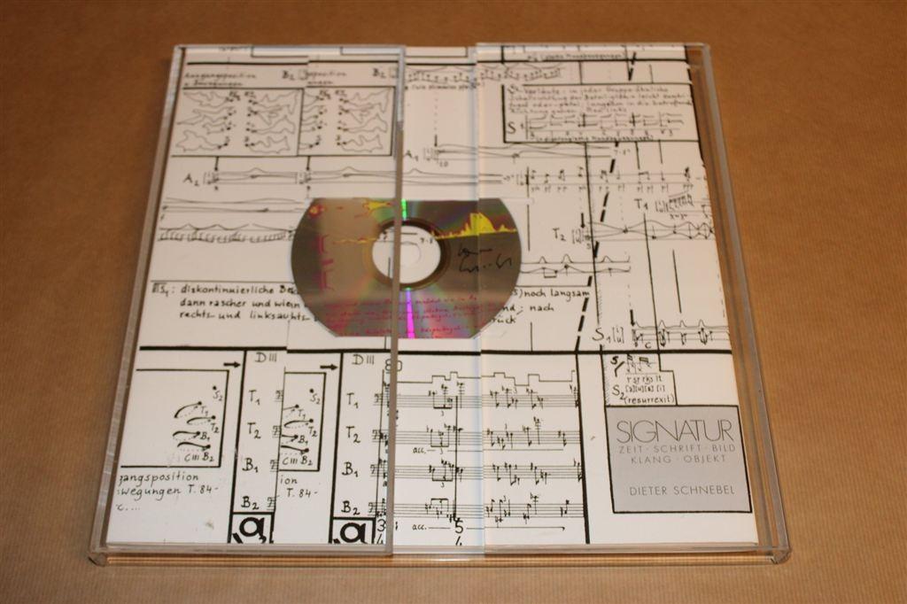 Signatur 33 — Schnebel — Genummerd Boek met CD, Ophalen of Verzenden, Zo goed als nieuw, Artiest