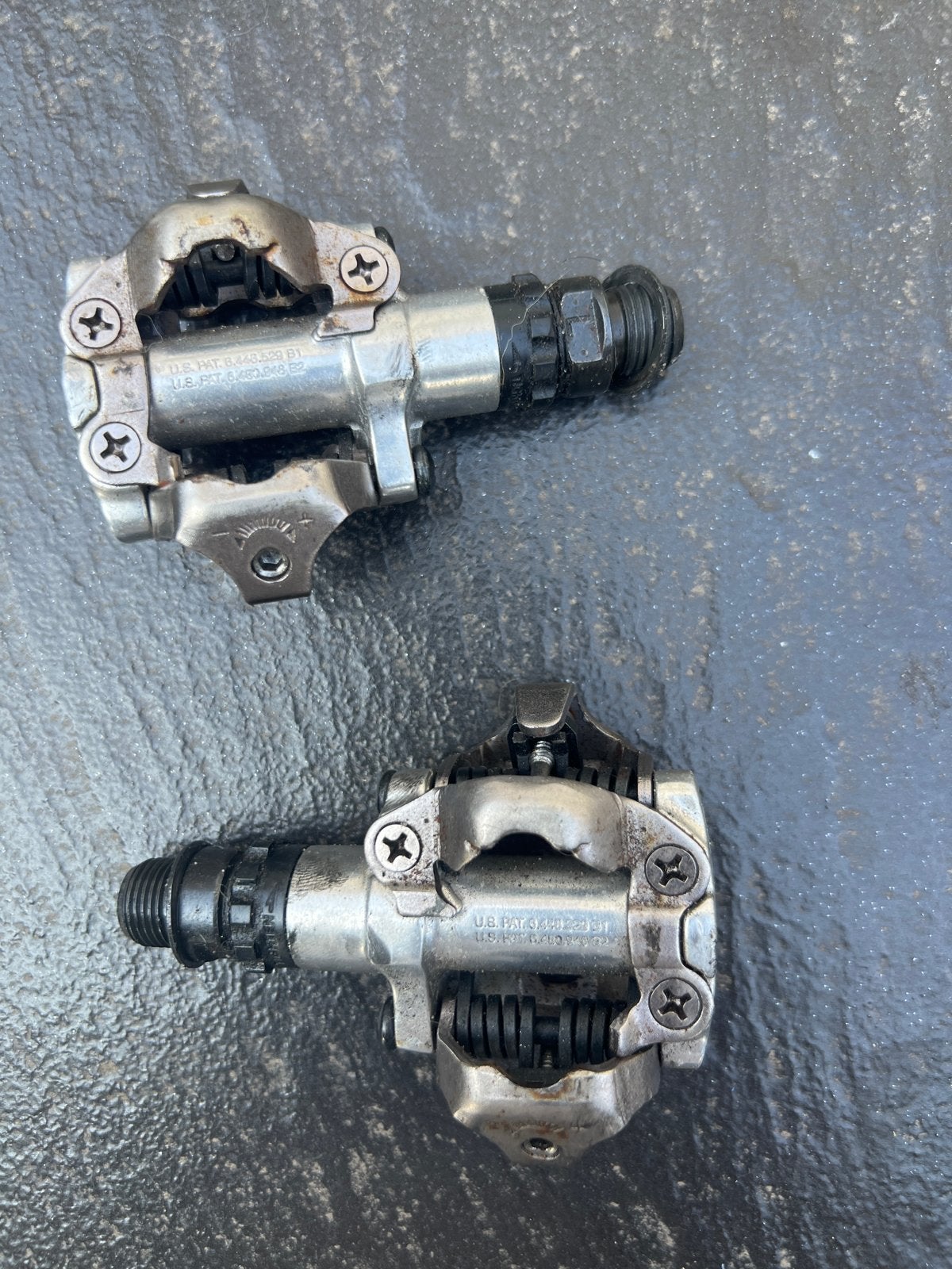Shimano PD-M520 SPD Pedalen - Gebruikt, Fietsen en Brommers, Gebruikt, Aluminium, Mountainbike, Ophalen