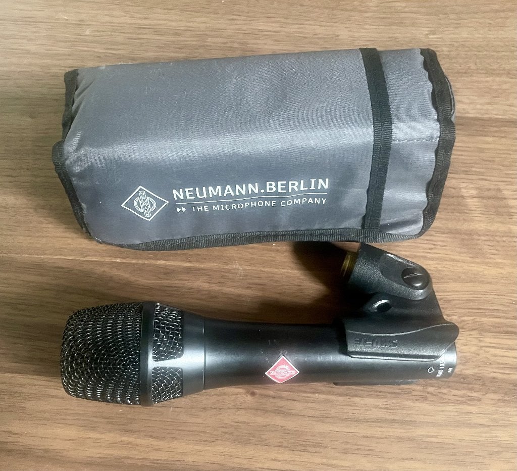 Neumann KMS 105 zwart, Muziek en Instrumenten, Ophalen of Verzenden, Gebruikt, Zangmicrofoon