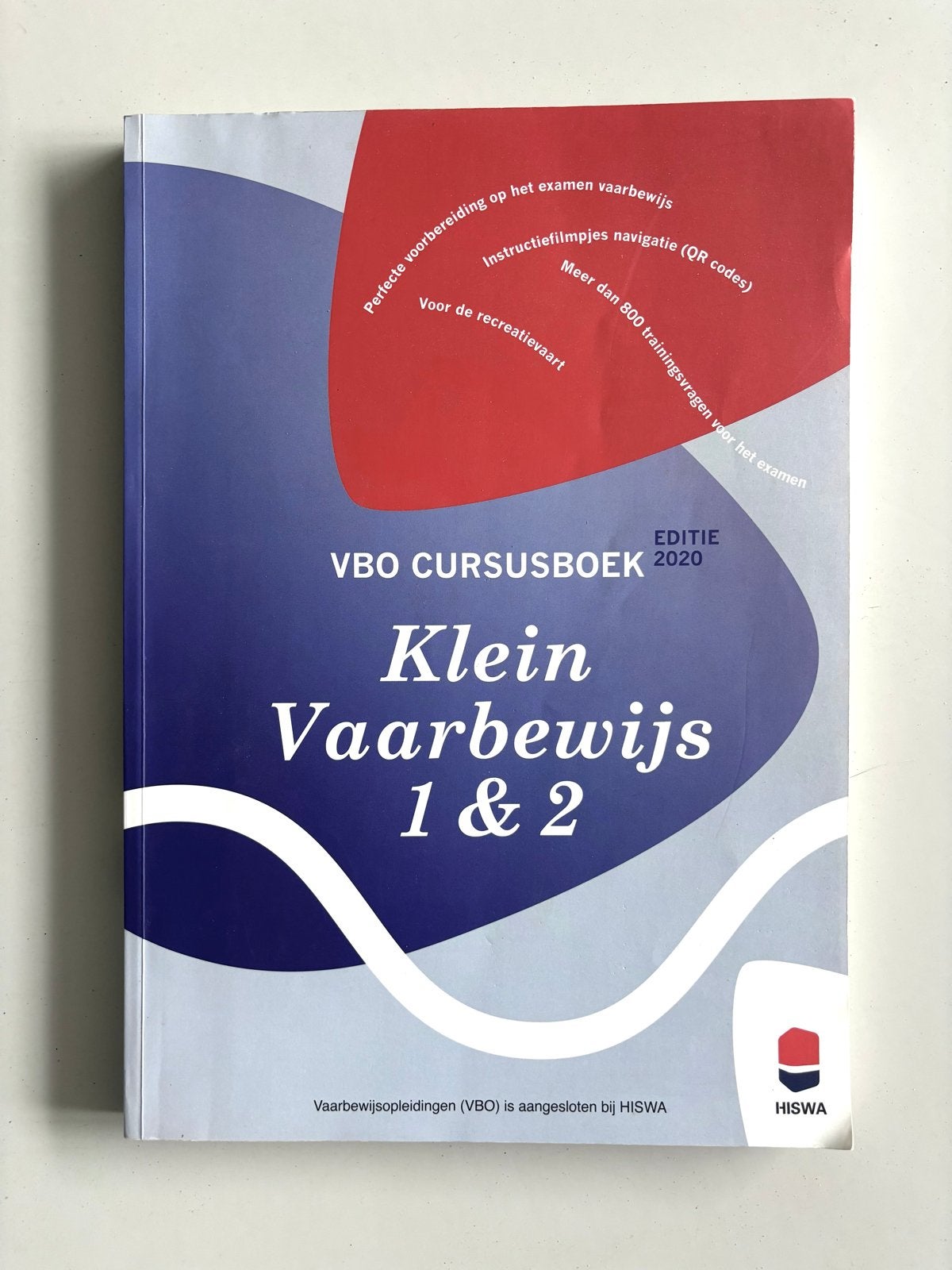 VBO Cursusboek Klein Vaarbewijs 1 & 2 - Editie 2020, Ophalen of Verzenden, Zo goed als nieuw, Overige niveaus