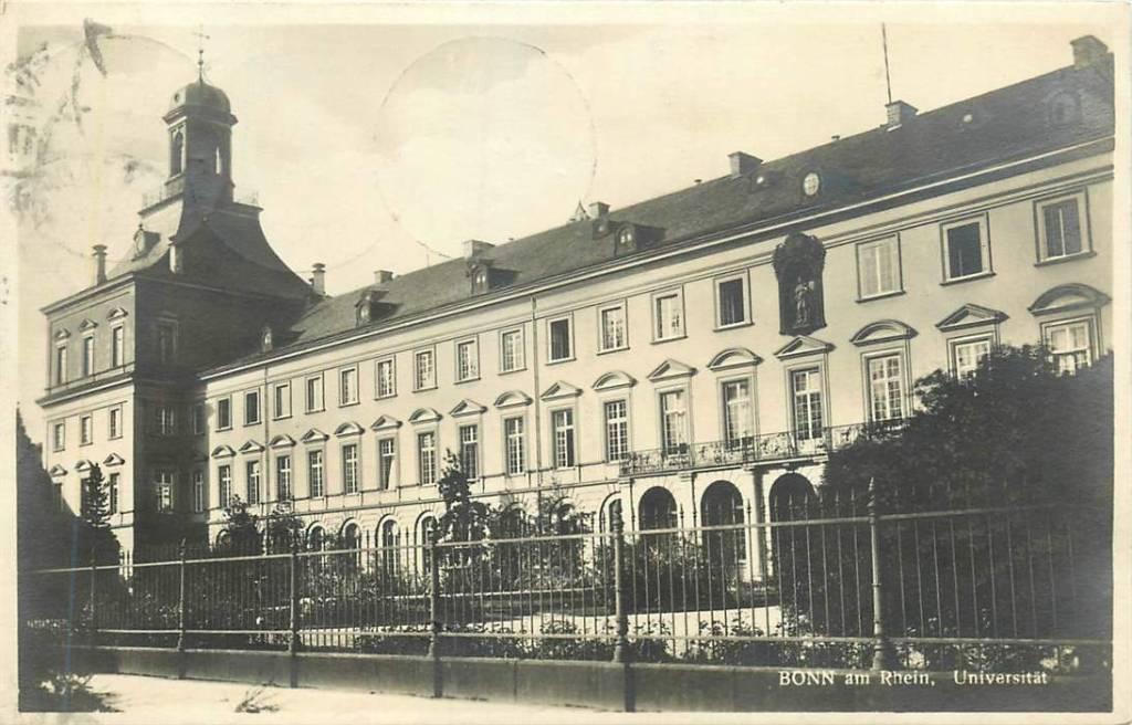 381-298-033 Bonn am Rhein Universitat, Verzenden, Voor 1920, Duitsland