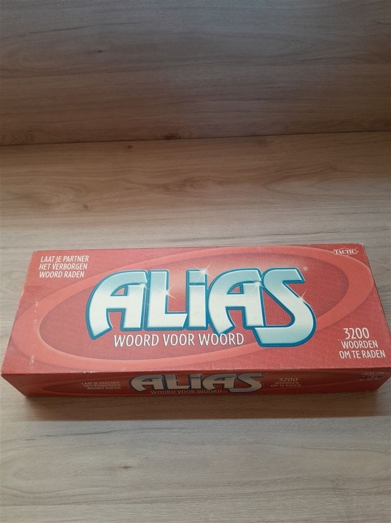 Alias woord voor woord - s3780, Verzenden, Zo goed als nieuw