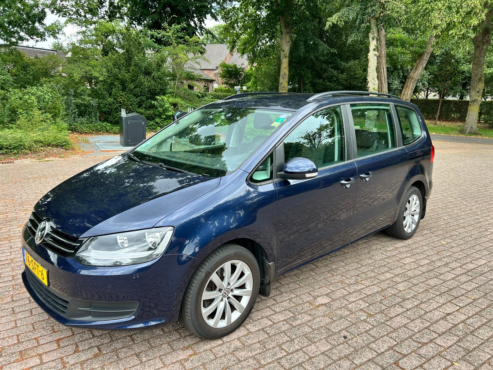 Volkswagen Sharan 1.4 TSI 110KW 2011 Blauw 7 zitplaatsen, Auto's, Volkswagen, Particulier, Sharan, ABS, Airconditioning, Automatische klimaatregeling