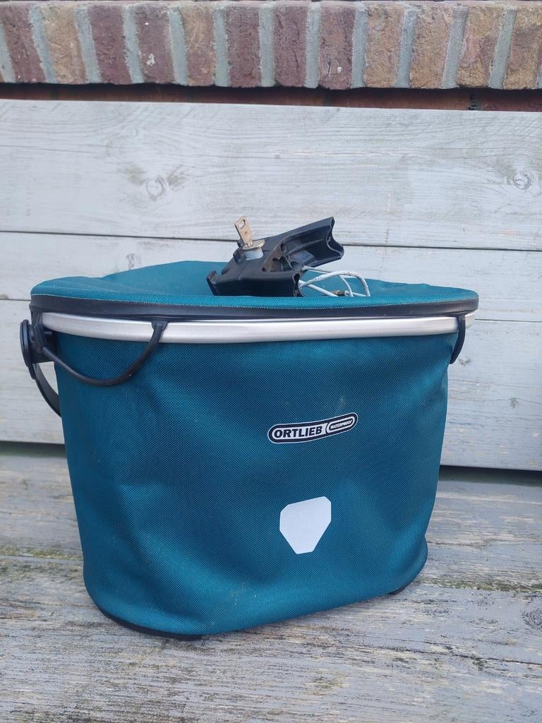 Ortlieb Stuurtas/fietsmand - 17,5L - waterdicht, Stuurbevestiging, Ortlieb, Ophalen of Verzenden, Zo goed als nieuw