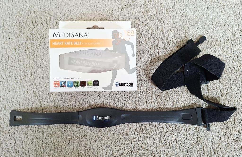 Medisana hartslagmeter met borstband, Sport en Fitness, Hartslagmeters, Ophalen of Verzenden, Gebruikt, Overige merken, Met borstriem