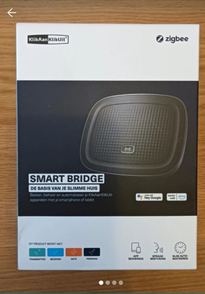 KlikAanKlikUit Smart Bridge Zigbee - Nieuw, Ophalen of Verzenden, Nieuw