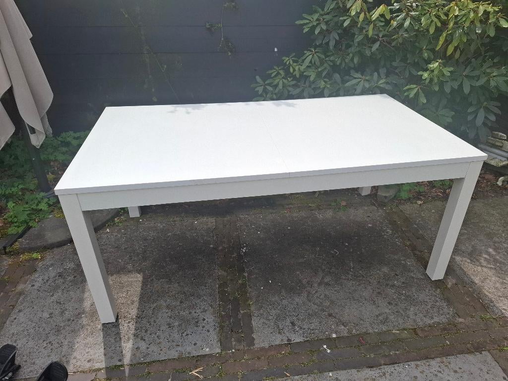 Tafel uitschuifbaar 175/260 x 95cm, Huis en Inrichting, Tafels | Eettafels, Ophalen, Gebruikt, 50 tot 100 cm, Vijf personen of meer
