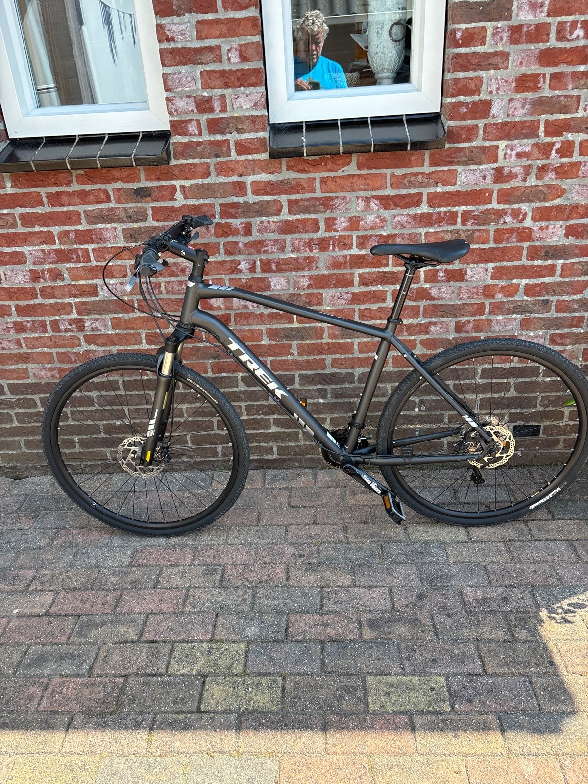 Trek Dual Sport 4 Hybride Fiets, zwart, nieuw, Versnellingen, Nieuw, Schijfrem, Ophalen