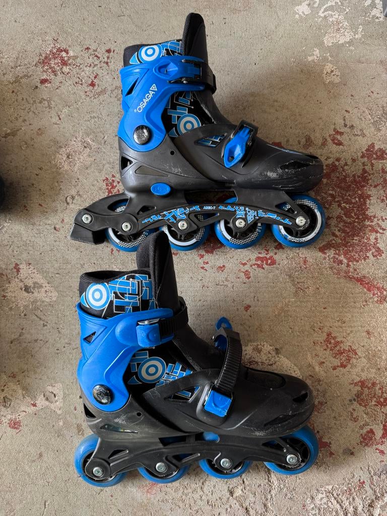 Skeelers: Osaga (35-38) en Oxelo (32-35), Kinderen, Inline skates 4 wielen, Ophalen, Overige merken