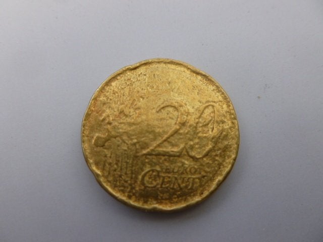 zeldzame munt  ( misdruk )  + oude munten, Ophalen of Verzenden, Overige landen, 2 euro, Losse munt