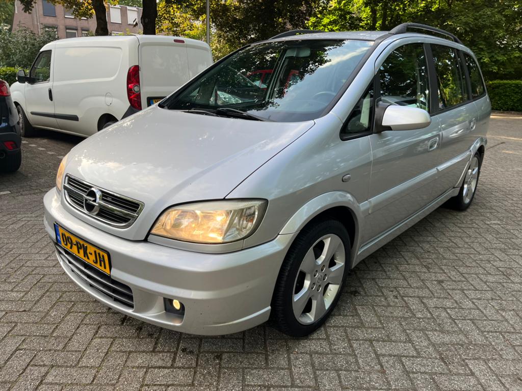 Opel Zafira Edition 1.8 16V, Auto's, Opel, Particulier, Zafira, ABS, Airconditioning, Centrale vergrendeling, Cruise Control, Dakrails
