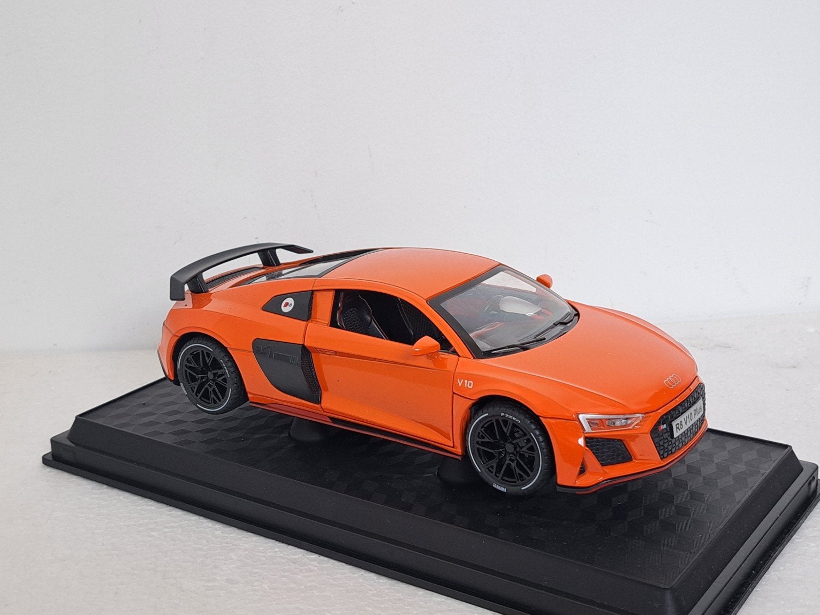 Audi R8 V10 Performance Plus 1/24 Oranje, Ophalen of Verzenden, Nieuw, Auto, Overige merken
