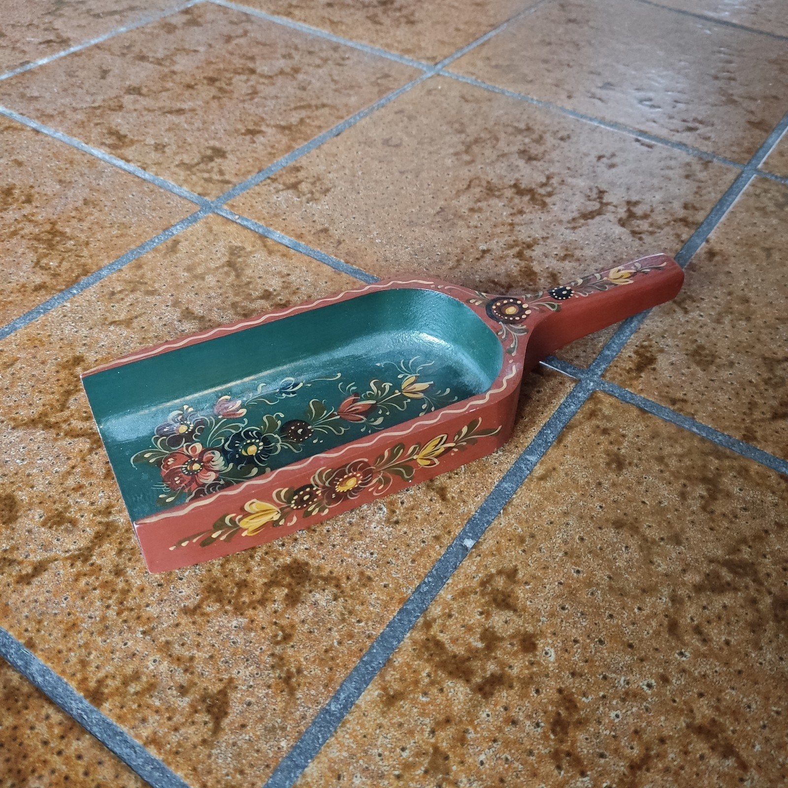 Meelschep Deco, Ophalen