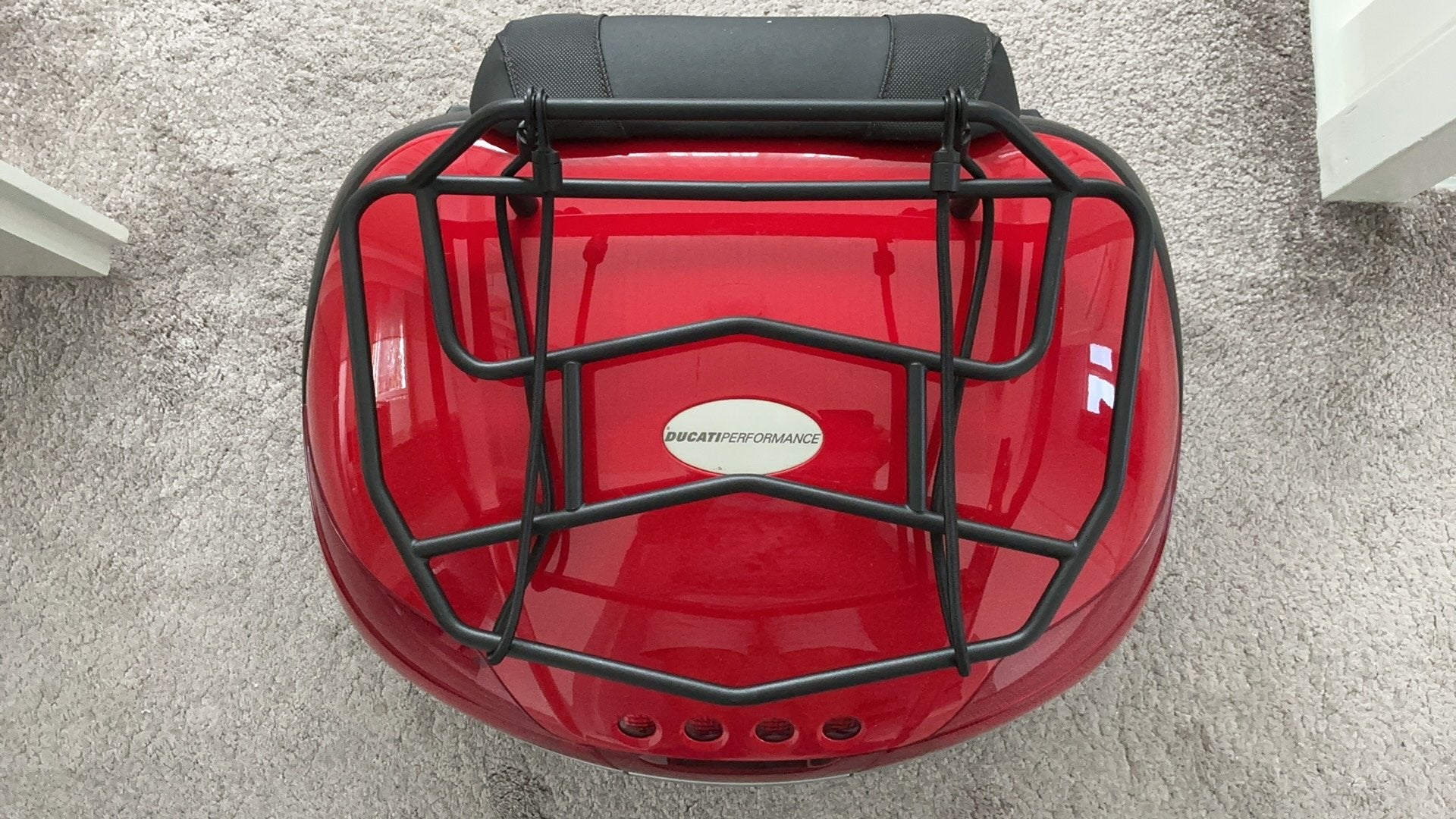 Kofferrek+ koffer 46 liter voor Ducati ST2 ST3 ST3s ST4 ST4s, Motoren, Onderdelen | Ducati, Ophalen, Gebruikt