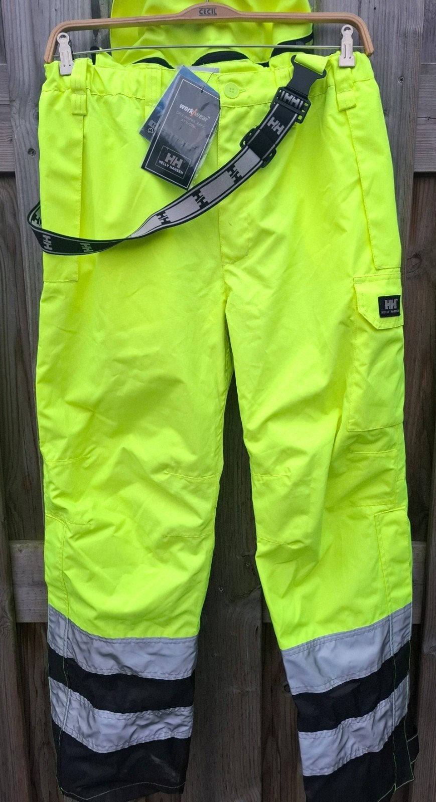 Helly Hansen gele reflecterende Amerikaanse overall maat L, Overall, Nieuw, Ophalen of Verzenden, Dames