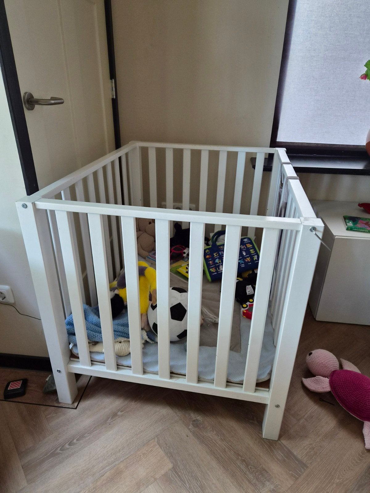 Bopita Box Wit - Stevige en veilige box voor baby's, Ophalen, Gebruikt, Rechthoekig