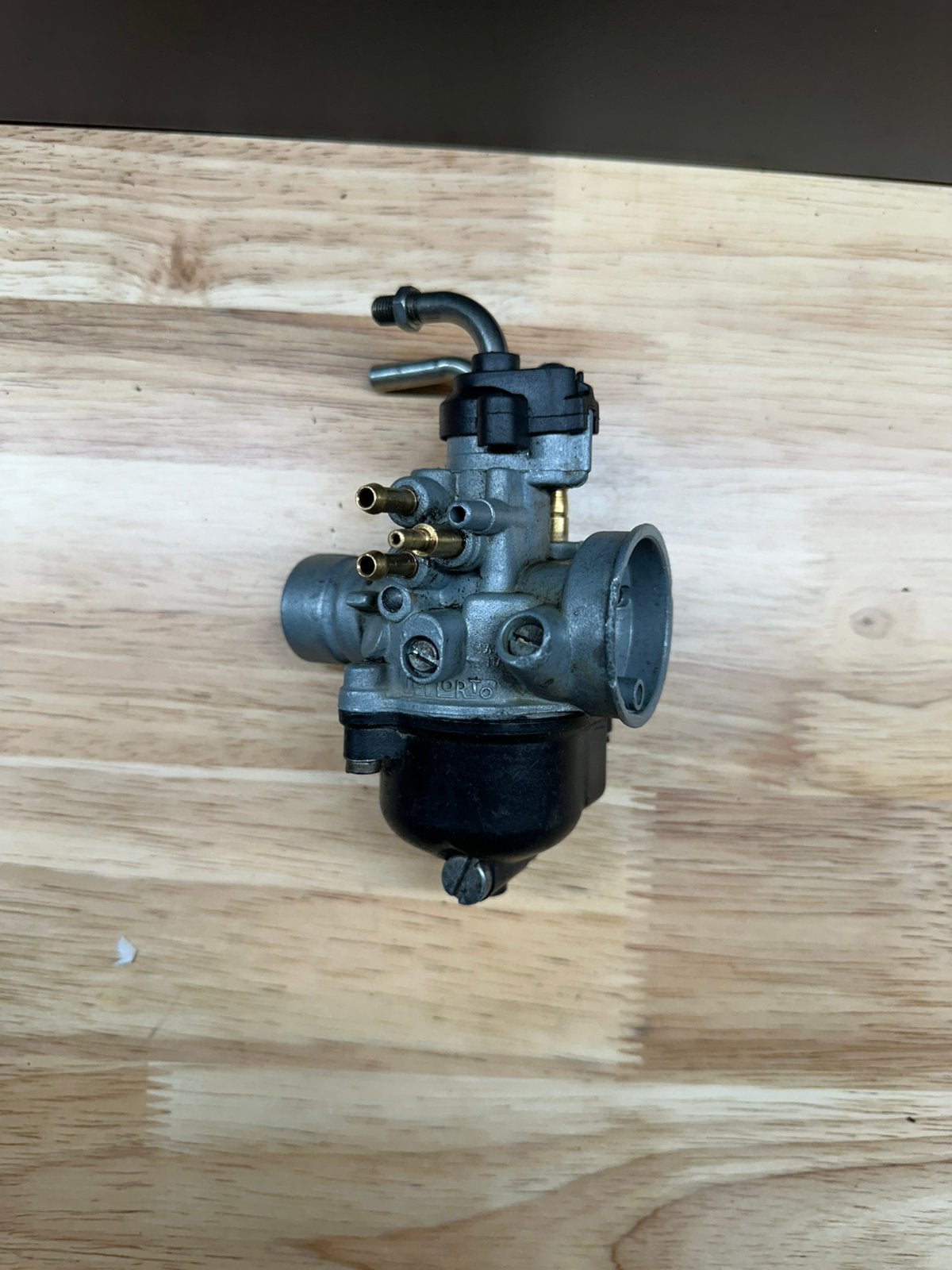 Dellorto 17,5 PHBN carburateur, Fietsen en Brommers, Ophalen of Verzenden, Zo goed als nieuw, Carburateur
