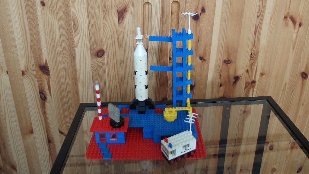 LEGO 358 Rocket Base/ Raket Basis, Gebruikt, Lego, Compleet, Ophalen of Verzenden