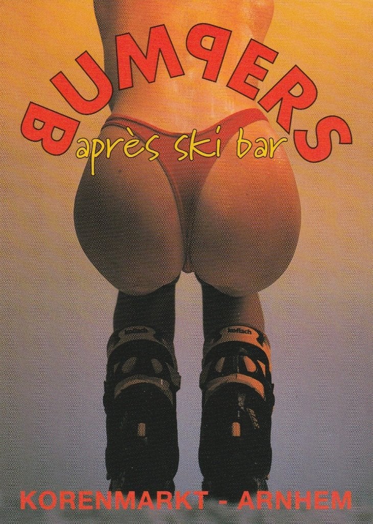 Arnhem Aprés Ski Bar Bumpers -lekkere Billen !!, Ophalen, 1980 tot heden, Ongelopen, Gelderland
