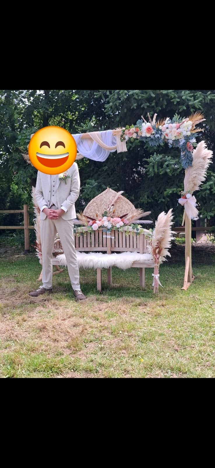 GROOT builoft decoratie pakket boho chic ibiza landelijke sf, Ophalen, Geboorte of Huwelijk