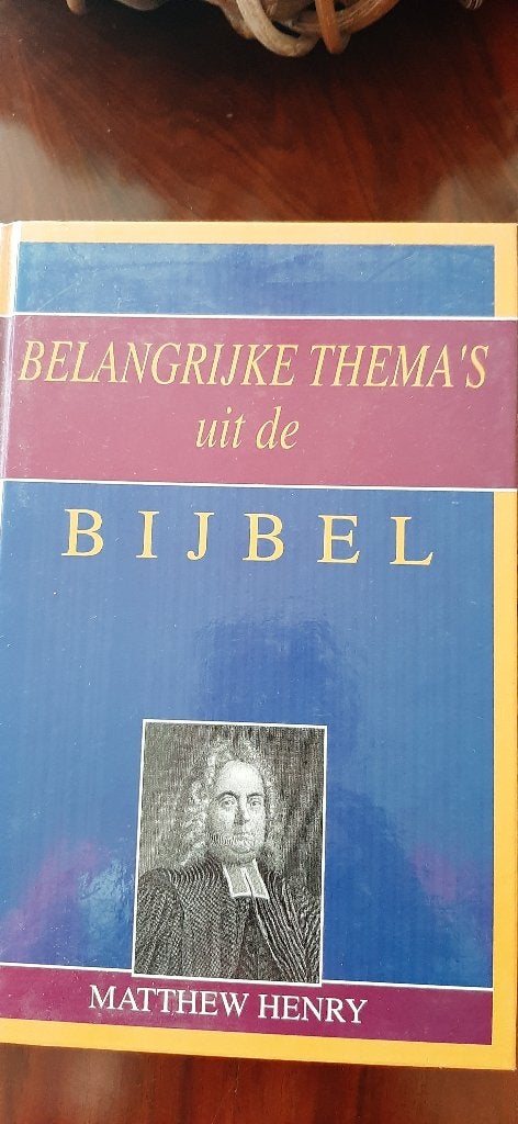 Belangrijke thema's uit de Bijbel, Matthew Henry, Boeken, Ophalen of Verzenden, Nieuw, Christendom | Protestants