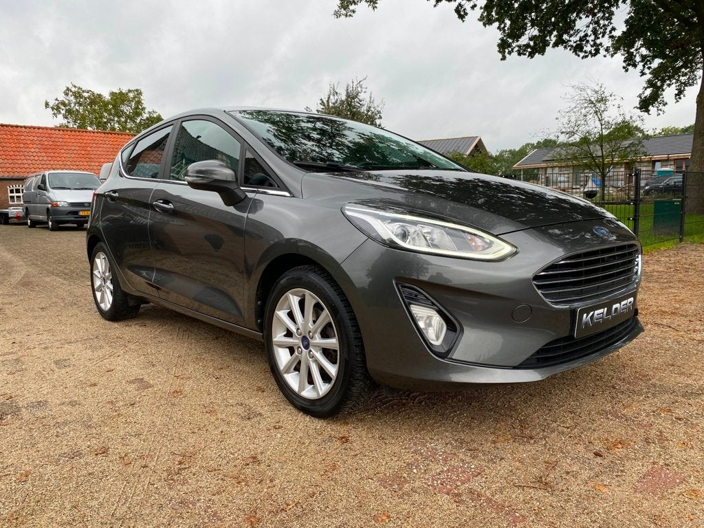 Ford Fiesta 1.0 EcoBoost Titanium NAVI, CLIMATE, CRUISE, NAP, Auto's, Voorwielaandrijving, Stof, Gebruikt, 580 kg