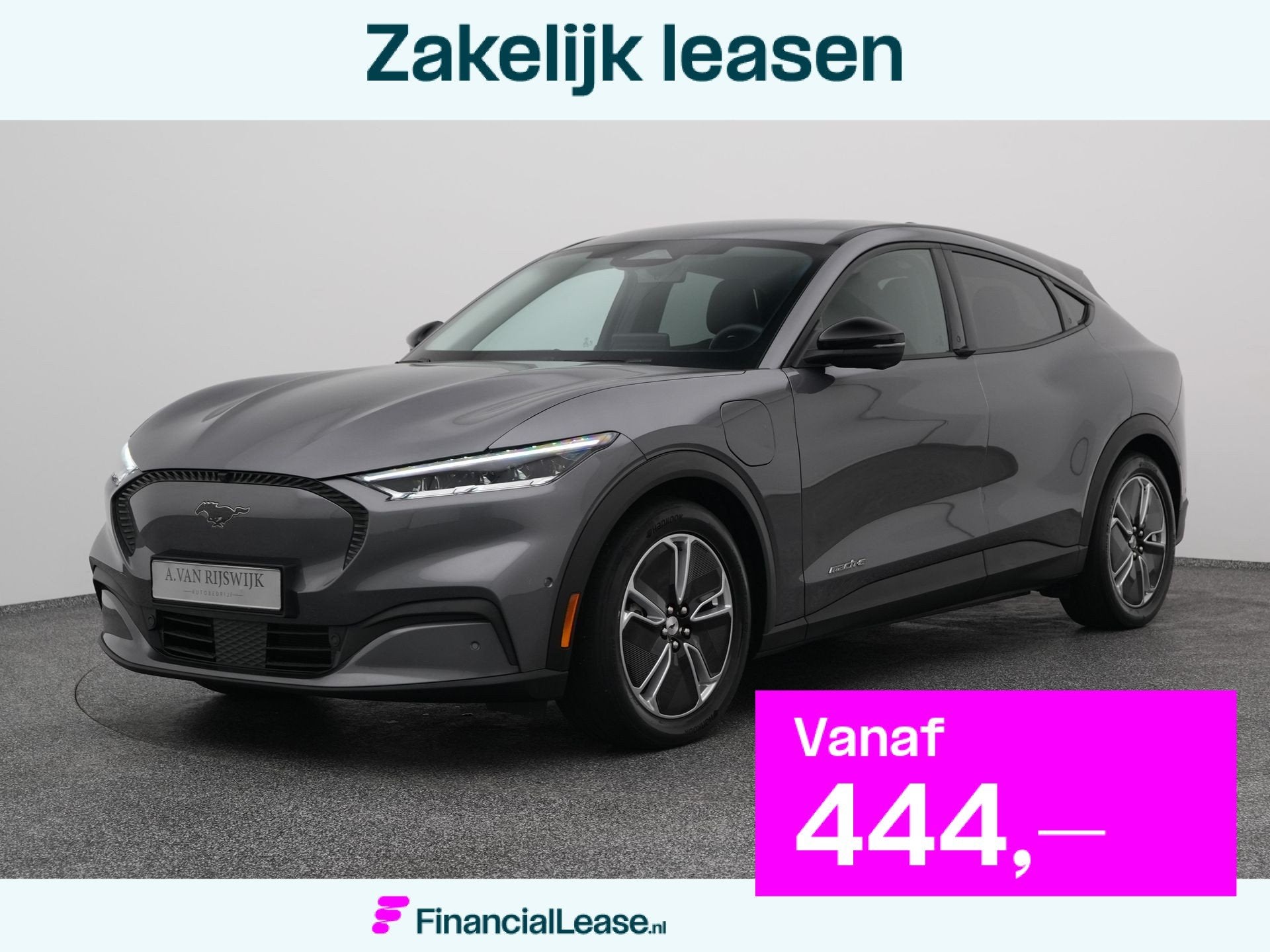 Ford Mustang Mach-E Standard RWD 75 kWh | 360 | B&O | ADAP, Automaat, Achterwielaandrijving, Leder, Mustang