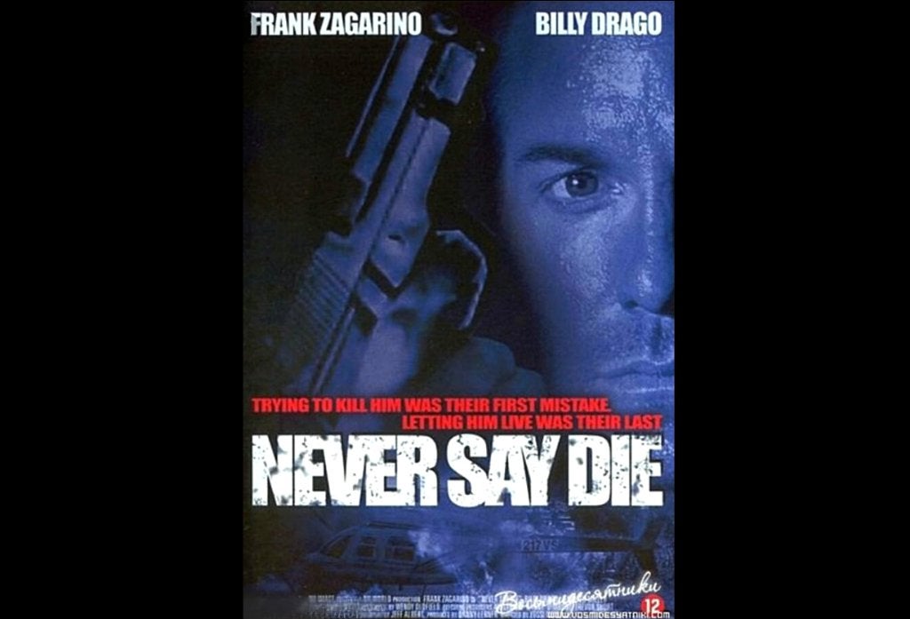 Never Say Die, Cd's en Dvd's, Dvd's | Actie, Vanaf 16 jaar, Ophalen of Verzenden, Zo goed als nieuw