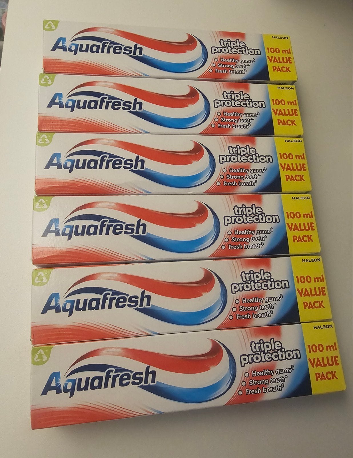 6x Aquafresh Triple protection tandpasta, Ophalen, Nieuw, Tandpasta