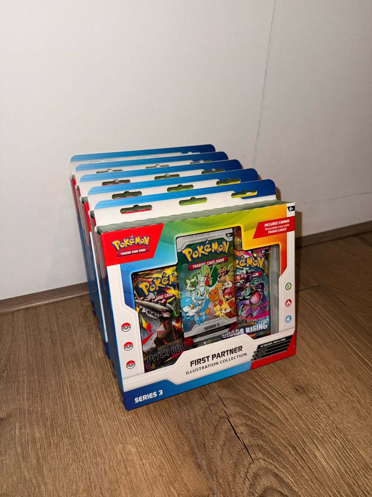 5x Pokémon First Partner Series 3, Ophalen, Nieuw, Meerdere kaarten