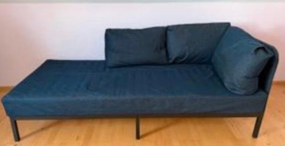 Ravaror day bed 90 x 200, Ophalen, 90 cm, Eenpersoons, Zwart