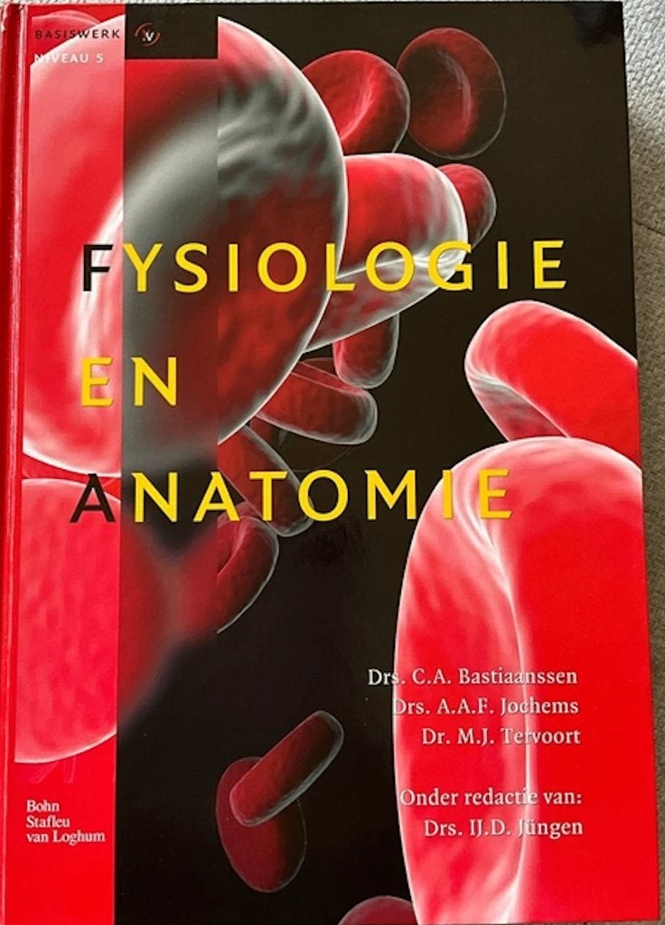 Fysiologie en anatomie, Boeken, Ophalen, IJ. Jungen, HBO, Zo goed als nieuw