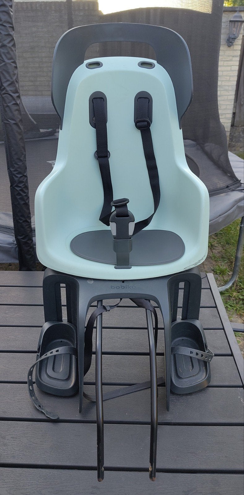 BoBike Go Maxi Fietsstoeltje met framebevestiging, Ophalen, Gebruikt