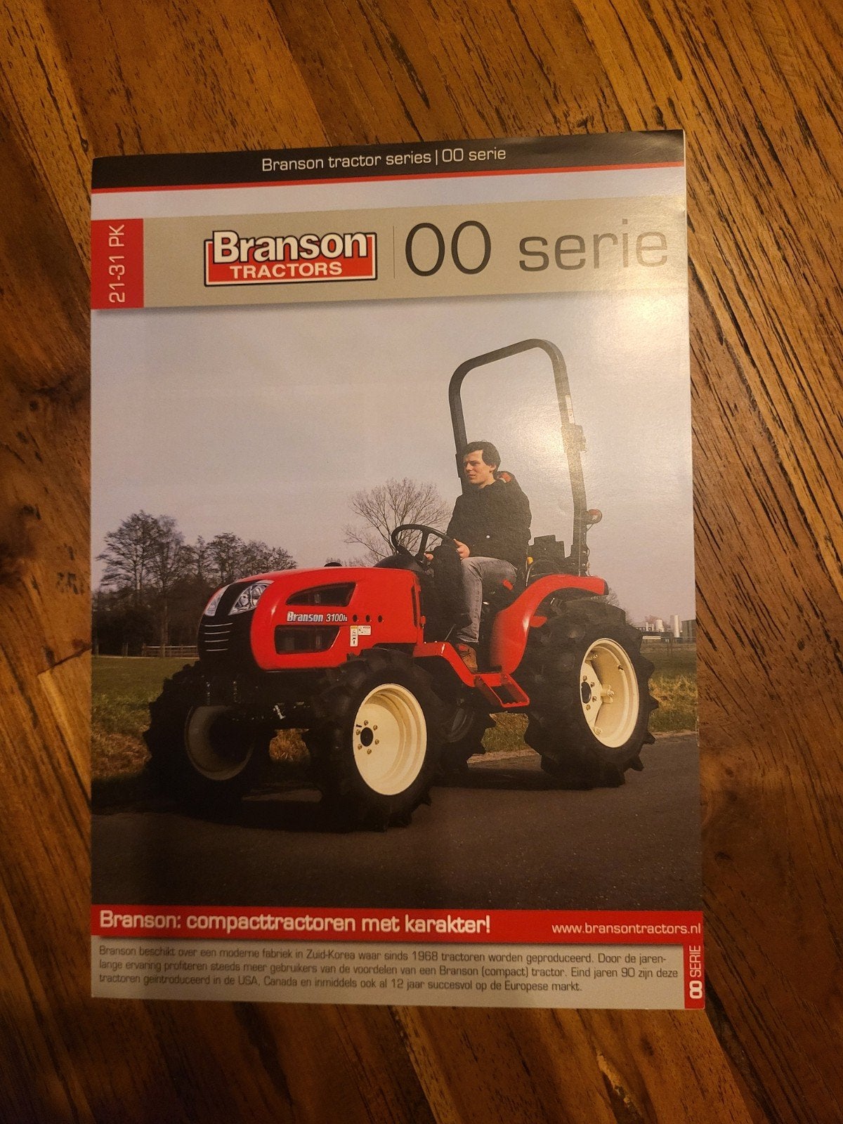 tractor folder Branson 00 serie, Ophalen of Verzenden, Zo goed als nieuw