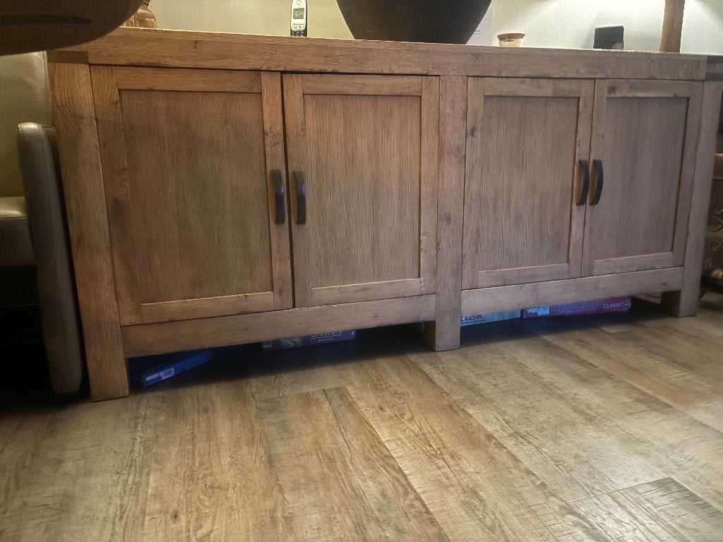 Dressoir eikenhout, Huis en Inrichting, Ophalen, Met deur(en), 150 tot 200 cm, Eikenhout
