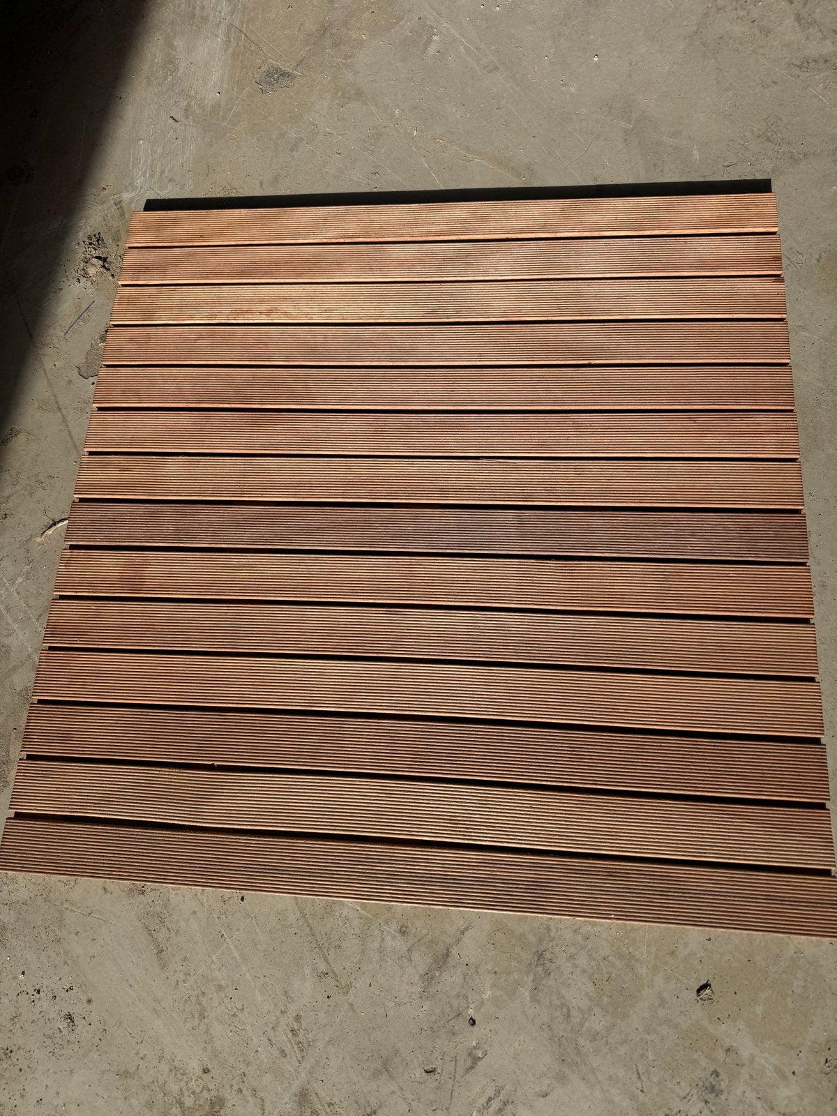 Houten terrastegels - Zo goed als nieuw, Ophalen of Verzenden, Zo goed als nieuw, Hout