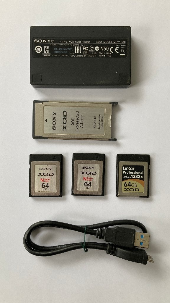 XQD geheugenkaarten, Gebruikt, XQD, Fotocamera, Sony
