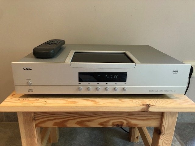 C.E.C. belt drive CD tansport TL51X cdspeler, Ophalen of Verzenden, Zo goed als nieuw, Overige merken